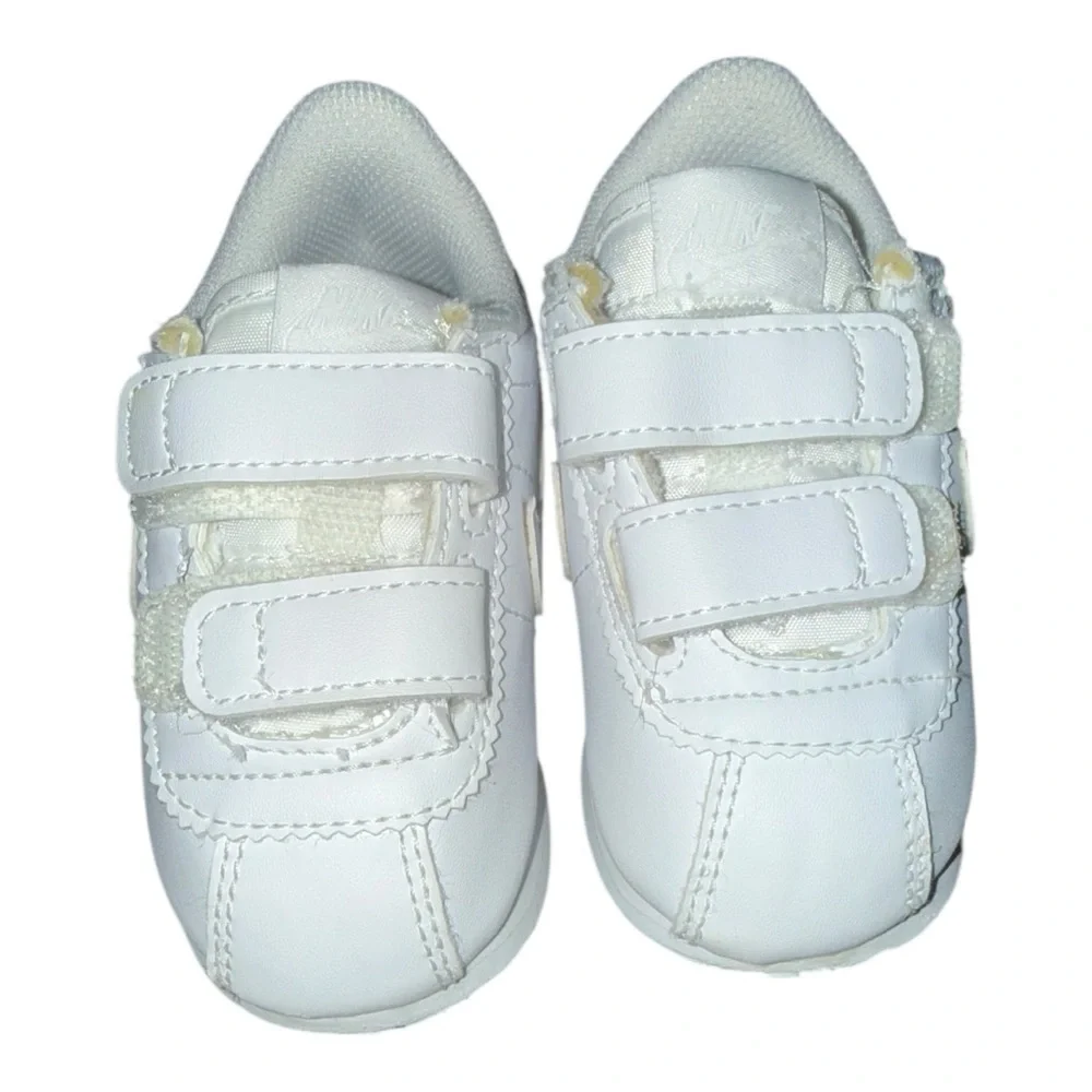 Nike Cortez Basic SL TD 'Triple White' Size 5C